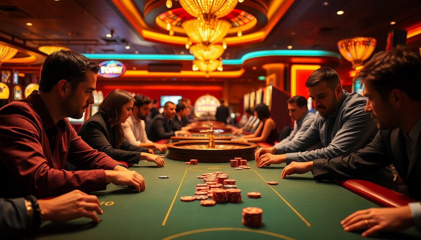 Experience the thrilling gameplay at rr88 casino with vibrant poker action and spinning roulette.