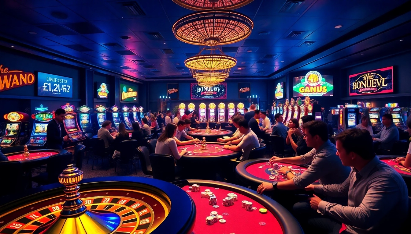 A player enjoying the vibrant atmosphere of a casino at https://123bvi.org/, focusing on poker chips and a roulette wheel.
