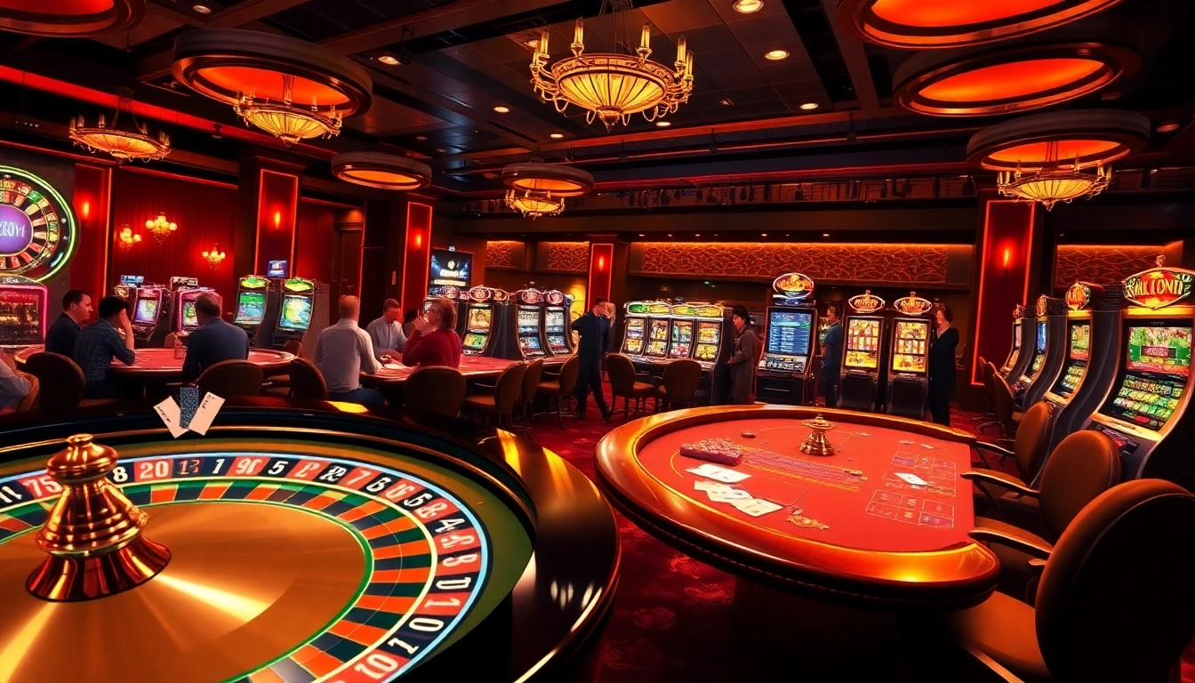 Experience thrilling gameplay at https://123bvi.org/ with vibrant poker tables and roulette wheels, capturing the essence of casino excitement.