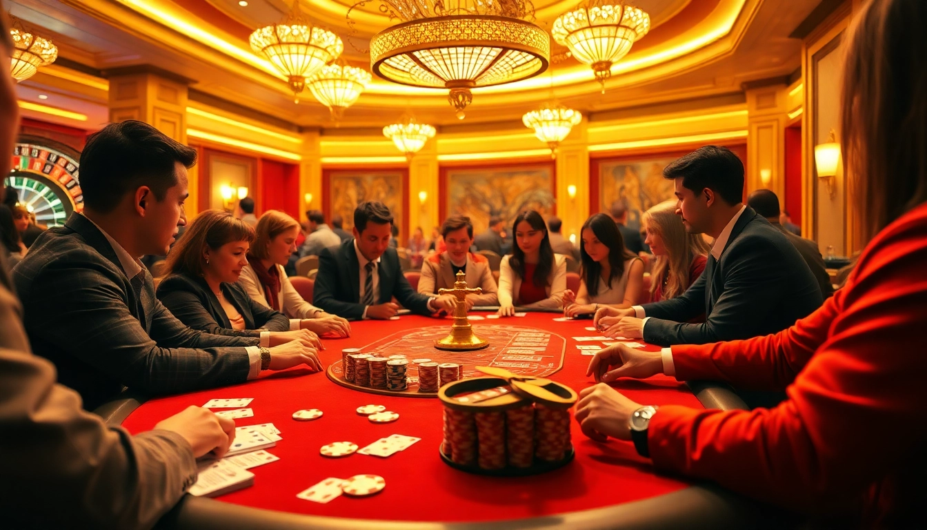 Engage with the thrill of poker in a vibrant casino showcasing sex ai chat interactions for modern bettors.