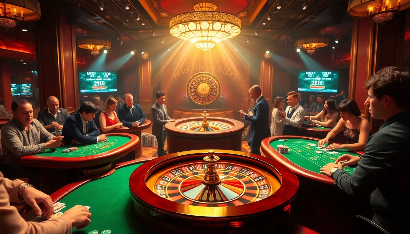 Experience the thrill of alo789 đá gà in an engaging casino setting with vibrant games and enthusiastic players.