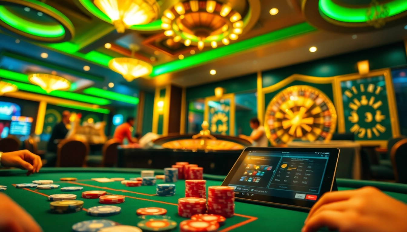 Experience thrilling sex ai chat at an exciting poker table, where players strategize fiercely with vibrant chips and cards.